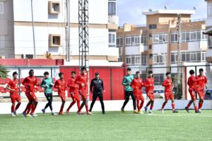 المنتخب الوطني لاقل من 17 سنة يواصل تداريبه استعدادا لمواجهة الجزائر