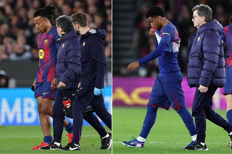 صدمة داخل برشلونة بعد الكشف عن إصابة لاعبين