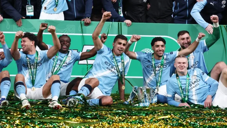 المصري عمر مرموش يتوج بلقبه الأول مع مانشستر سيتي