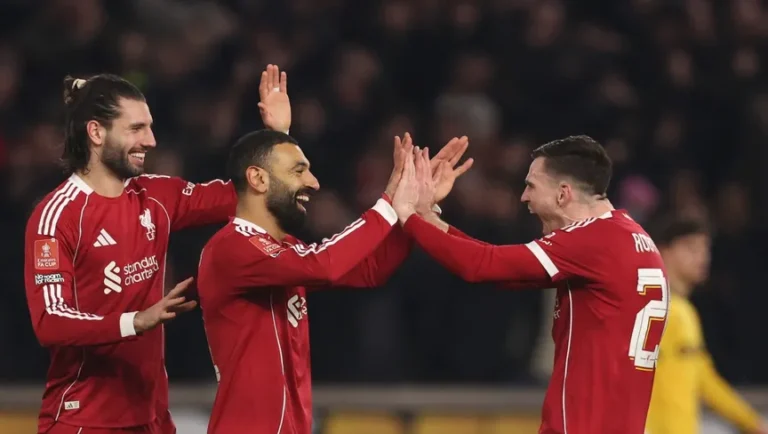 ليفربول يثأر من ولفرهامبتون ويبلغ ربع نهائي كأس الاتحاد الإنجليزي