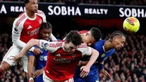 مباراة أرسنال وتشيلسي بالدوري الإنجليزي