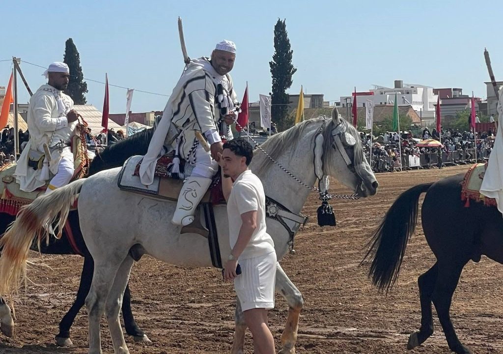 عثمان معما حاضر في إقصائيات جائزة الحسن الثاني للتبوريدة