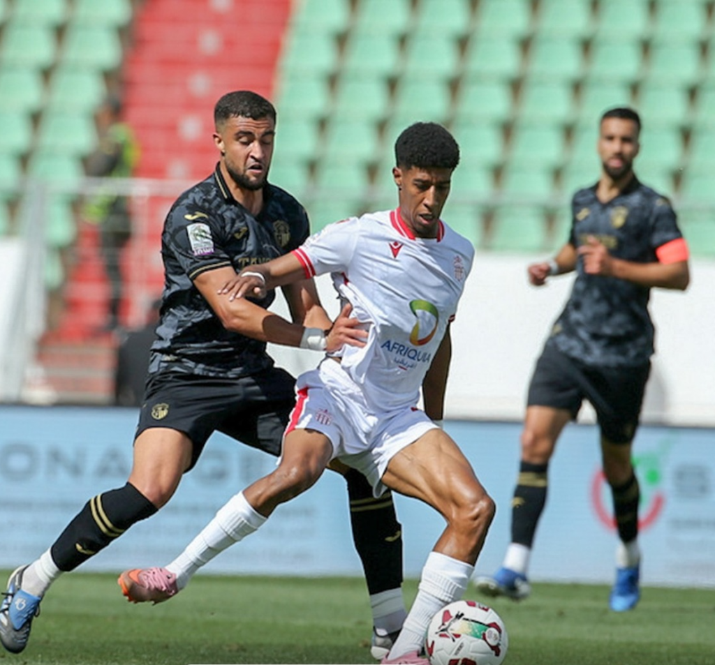التعادل يحسم مواجهة حسنية أكادير وإتحاد طنجة في البطولة الإحترافية