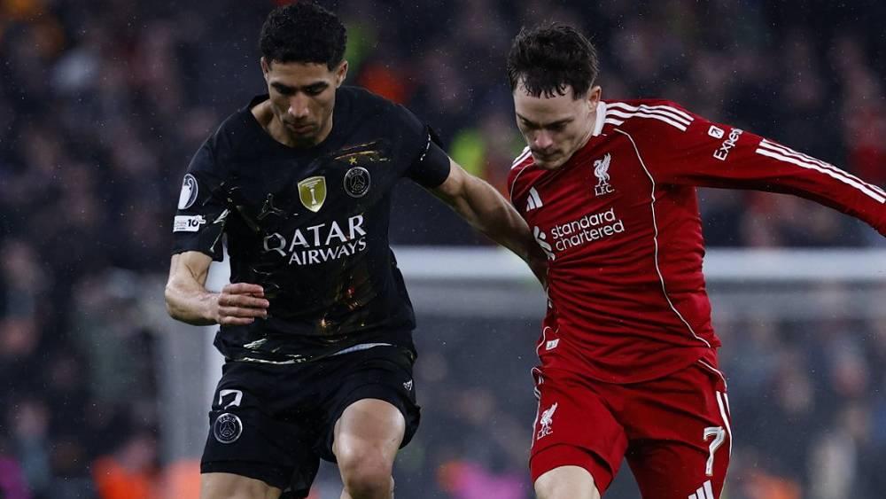 ليفربول يودع دوري الأبطال وباريس سان جيرمان يواصل الحلم الأوروبي