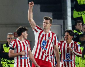 أتلتيكو مدريد يسيطر على كامب نو ويقهر برشلونة في ذهاب ربع النهائي