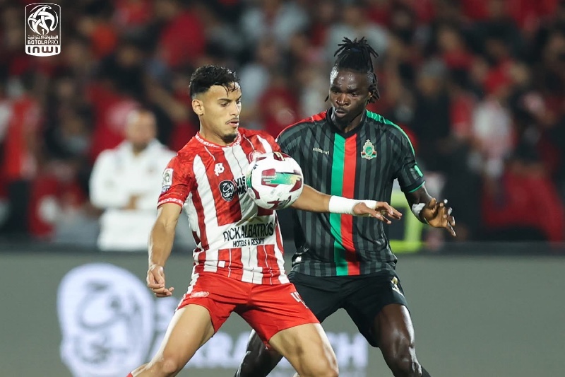 التعادل السلبي يحسم مباراة الكوكب والجيش الملكي