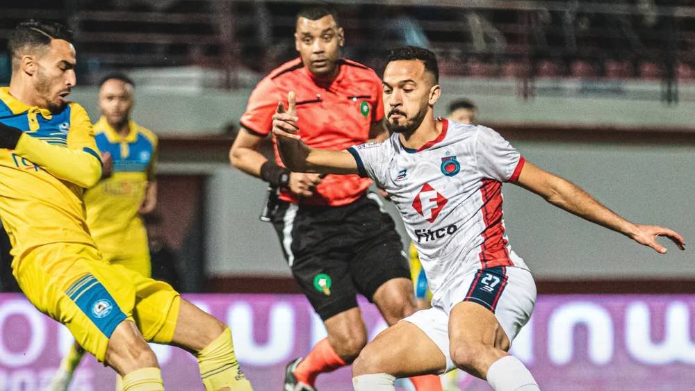 مباراة أولمبيك آسفي ونهضة الزمامرة