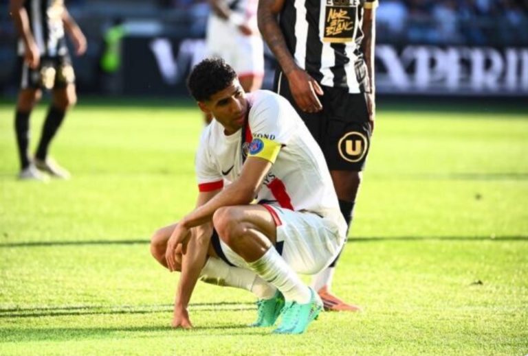 إصابة حكيمي أمام أنجيه وباريس سان جيرمان يطمئن الجماهير