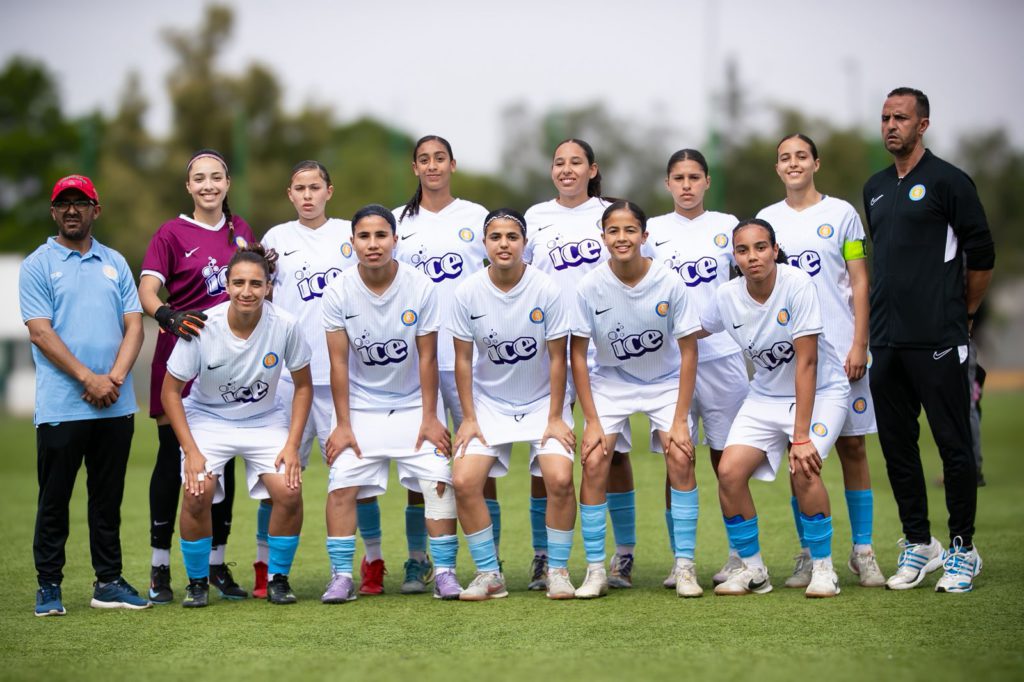 فتيات أقل من 19 سنة بنادي سبورتينغ الدار البيضاء يتوجن بطلات لبطولة الجنوب