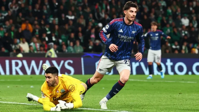 دوري أبطال أوروبا.. أرسنال يحسمها في الوقت القاتل ويصدم سبورتينغ في لشبونة