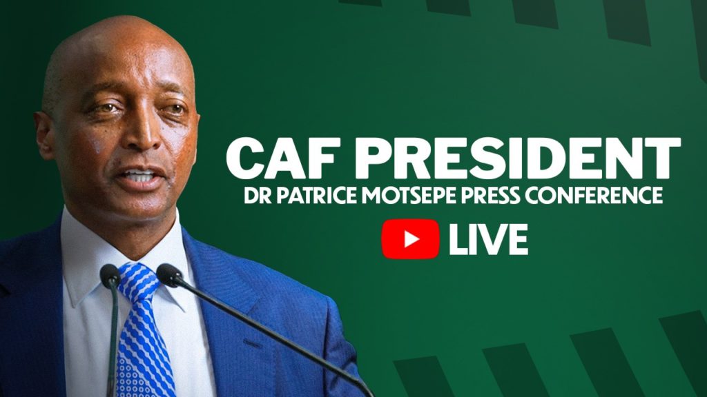 البث المباشر للندوة الصحفية لرئيس الكاف باتريس موتسيبي بالمغرب