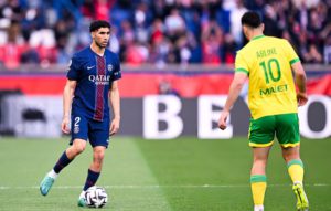 أشرف حكيمي ضد نانت