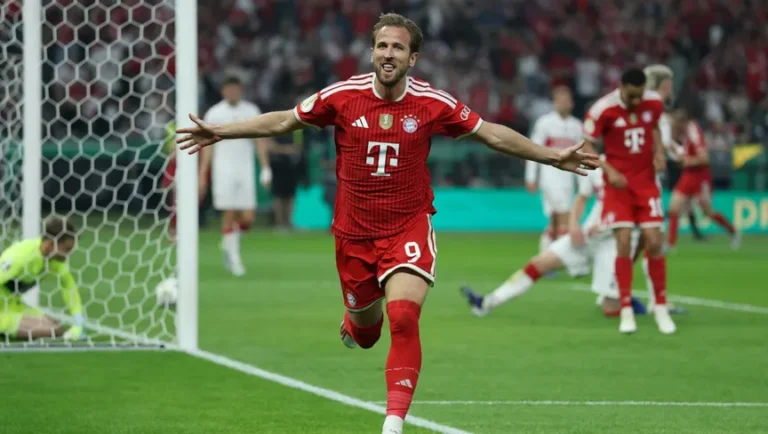 هاتريك هاري كين يقود بايرن ميونخ للتتويج بكأس ألمانيا