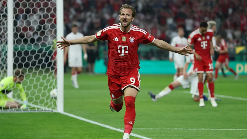 هاتريك هاري كين يقود بايرن ميونخ للتتويج بكأس ألمانيا