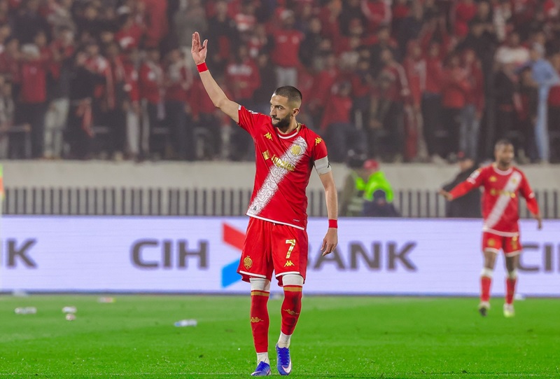 زياش يقود الوداد لانتصار ثمين أمام النادي المكناسي