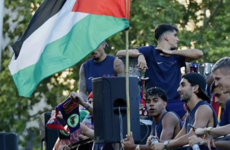 وزير إسرائيلي يهاجم لامين يامال بعد موقفه التضامني مع فلسطين