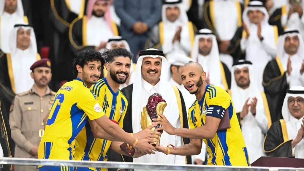 الجزائري ياسين براهيمي يقود الغرافة للتتويج بكأس أمير قطر