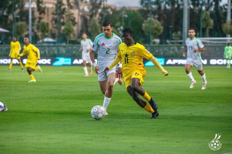 تعادل مثير يحسم مباراة الجزائر وغانا في كأس أمم إفريقيا لأقل من 17 سنة
