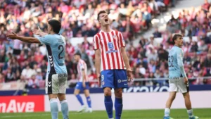 أتلتيكو مدريد ينهار أمام سيلتا فيغو في ختام موسم مخيّب