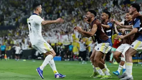رونالدو يقود النصر للتتويج بدوري روشن السعودي