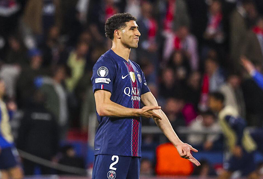حكيمي يواصل الإبداع ويزاحم كبار النجوم في دوري الأبطال برقم مميز
