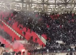 شغب جمهور الجيش والرجاء
