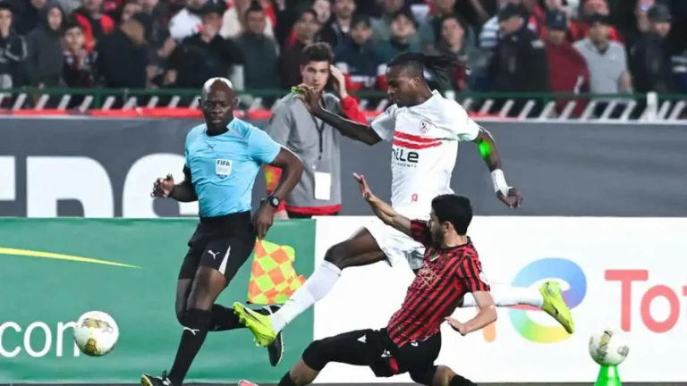 لقطة طريفة تتحول لتوتر في تدريبات الزمالك قبل نهائي الكونفدرالية
