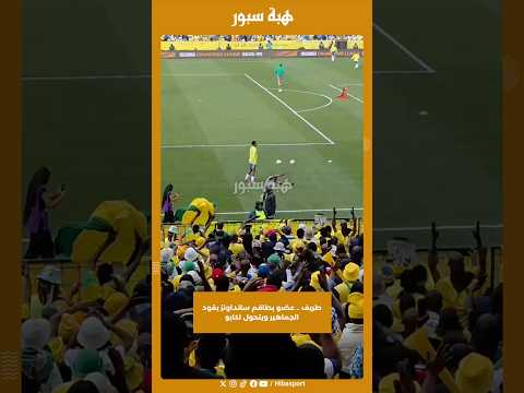 طريف .. عضو بطاقم سانداونز يقود الجماهير ويتحول لكابو