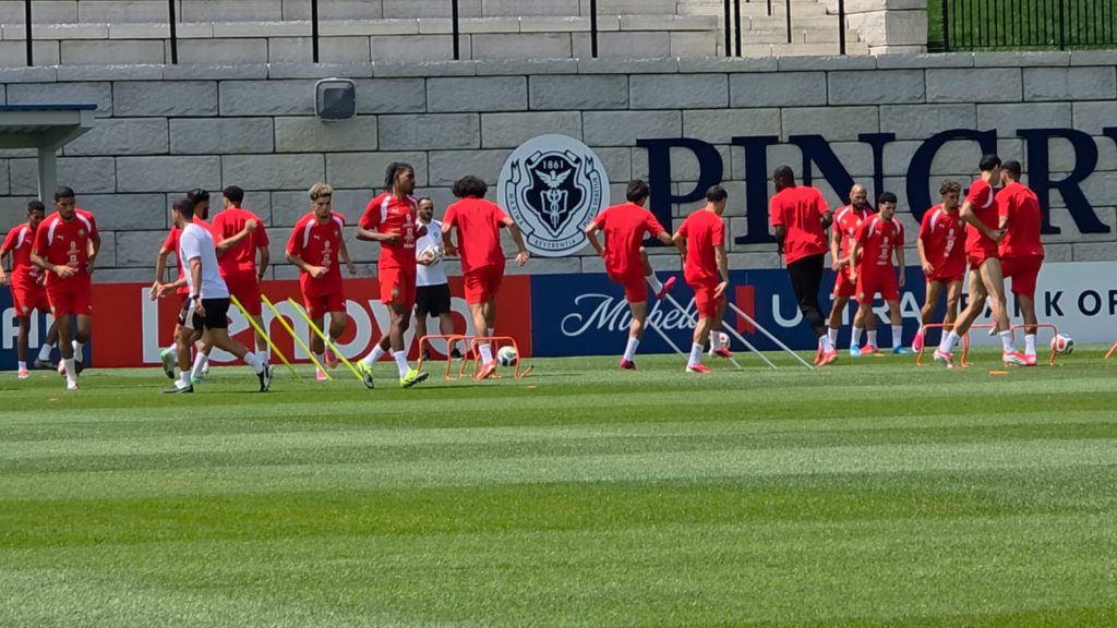 حضور بارز لأكرد والطالبي في تدريبات المنتخب المغربي