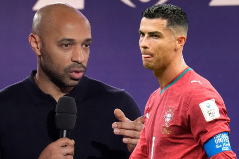 تيري هنري يهاجم كريستيانو رونالدو بعد تعادل البرتغال أمام الكونغو الديمقراطية في المونديال