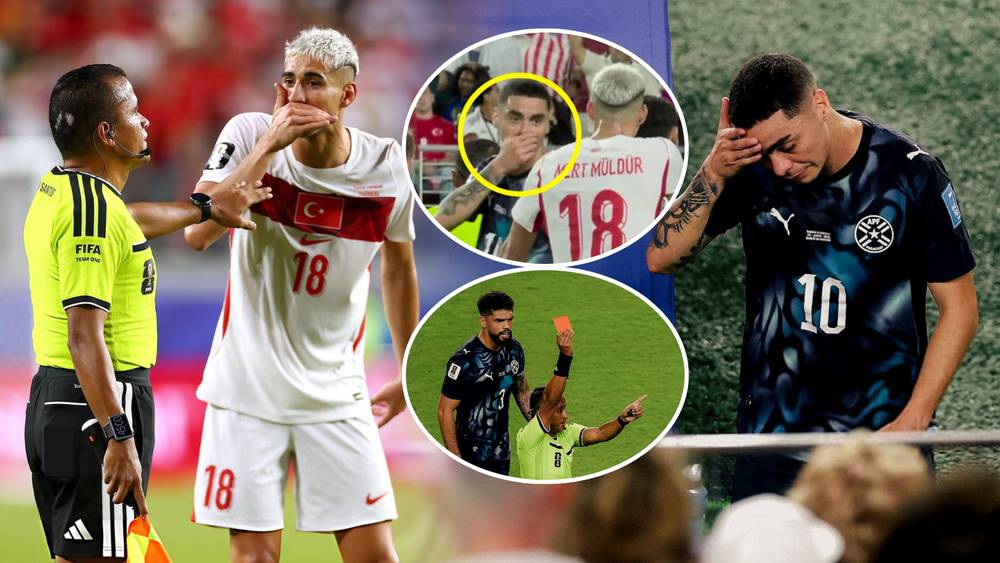 "تغطية الفم" تصنع الحدث.. أول طرد مثير في كأس العالم 2026