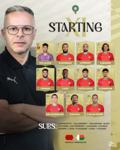 محمد وهبي يكشف تشكيلة المنتخب المغربي أمام مدغشقر محمد وهبي يكشف تشكيلة المنتخب المغربي أمام مدغشقر