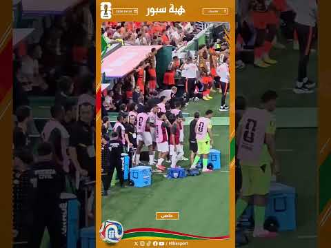 غليان وقلق في مقاعد بدلاء المنتخب المغربي قبل نهاية الوقت الأصلي