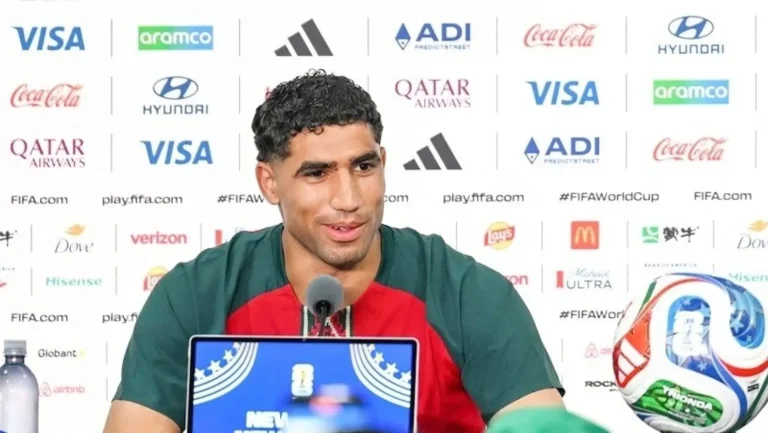 حكيمي يعدد مكاسب التعادل أمام البرازيل في افتتاح المونديال