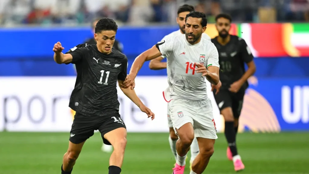 تعادل درامي يحسم مواجهة إيران ونيوزيلندا في مونديال 2026
