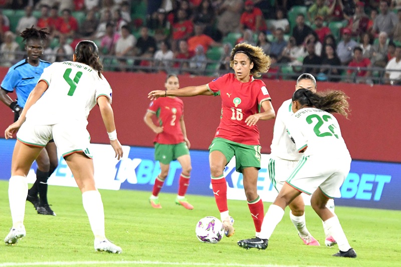 لبؤات الأطلس يواصلن التألق بفوز ثمين على الجزائر في كأس إفريقيا للسيدات
