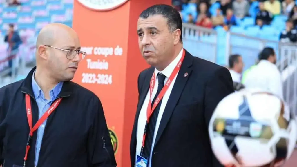 رئيس الاتحاد التونسي لكرة القدم، معز الناصري