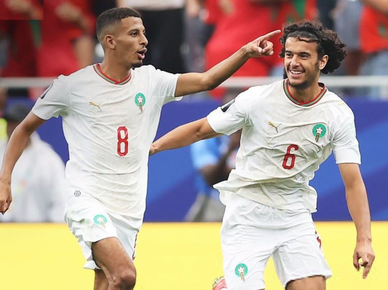 المغرب يعبر كندا بثلاثية ويضرب موعدًا في ربع النهائي