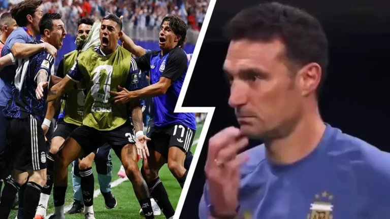بعد هدف لاوتارو القاتل.. رد فعل سكالوني يشعل مواقع التواصل (فيديو)