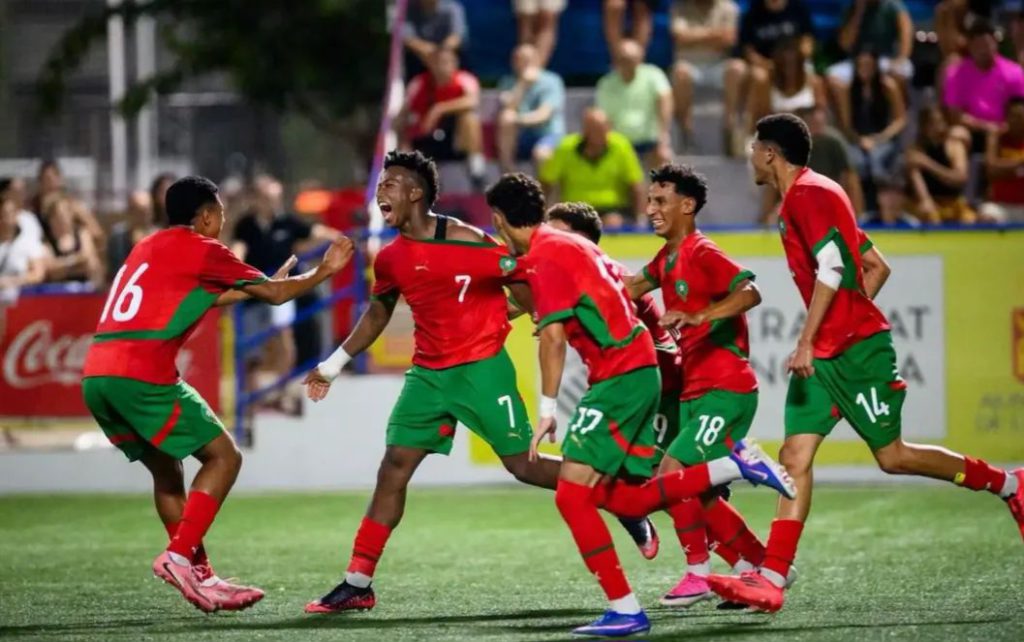 المنتخب المغربي للشبان يتأهل إلى نهائي دوري كوتيف بإسبانيا