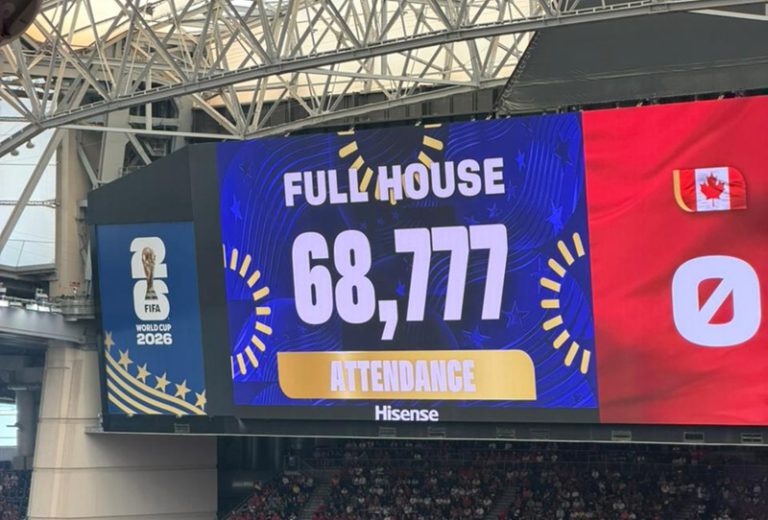 حضور جماهيري قياسي في مباراة المغرب وكندا بكأس العالم 2026