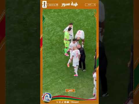وهبي يقدم تعليمات خاصة لمزراوي خلال فترة التبريد
