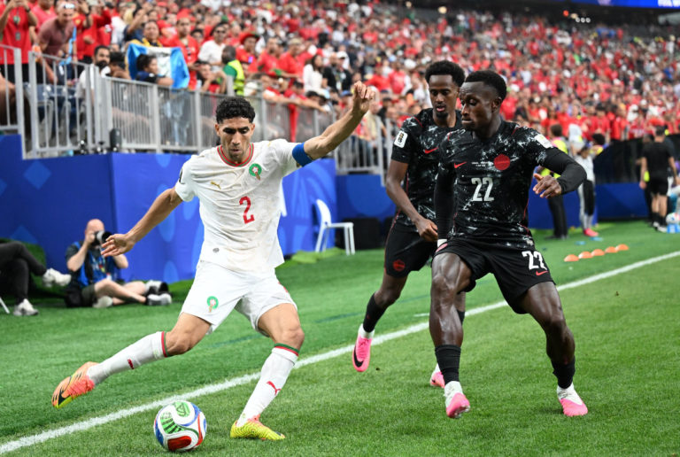 تنقيط لاعبي منتخب المغرب ضد كندا