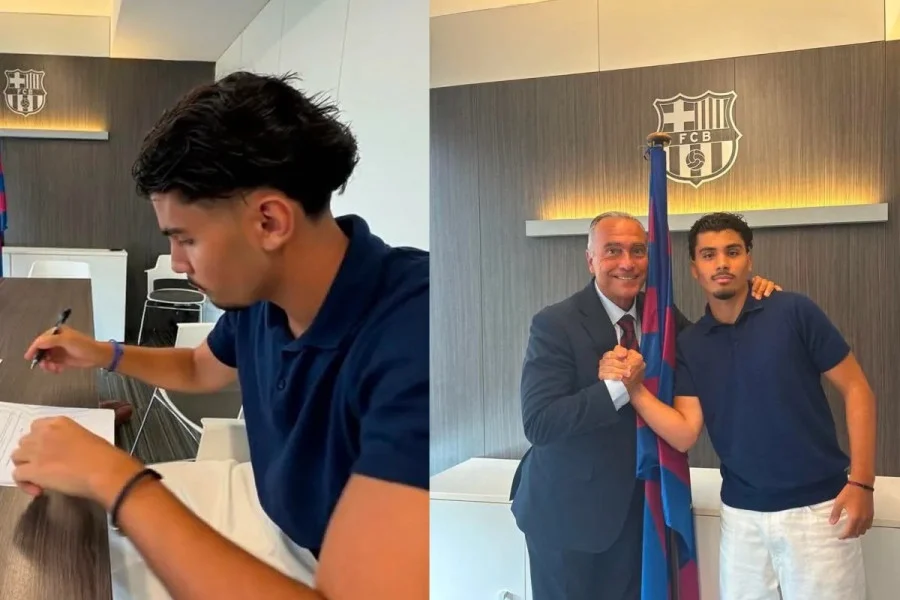 من هو مهدي الميموني؟ المغربي الذي أقنع برشلونة بخطفه مبكرا