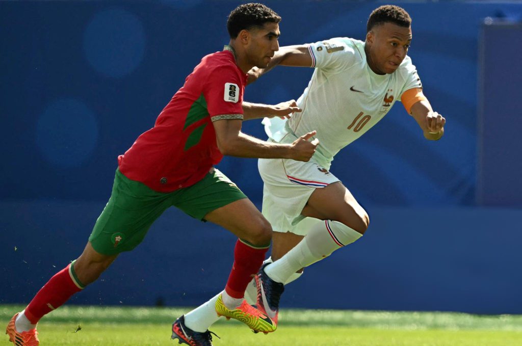 مباراة المغرب وفرنسا