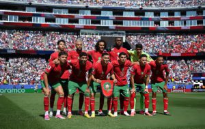 المنتخب المغربي ضد فرنسا