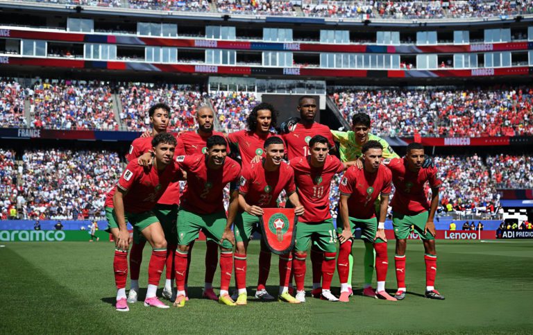 المنتخب المغربي ضد فرنسا