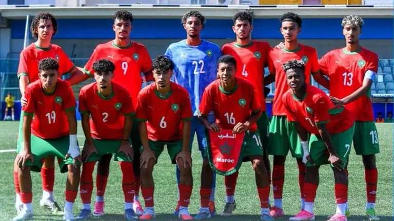 المنتخب المغربي لأقل من 20 سنة يواجه الجزائر وتونس ومصر