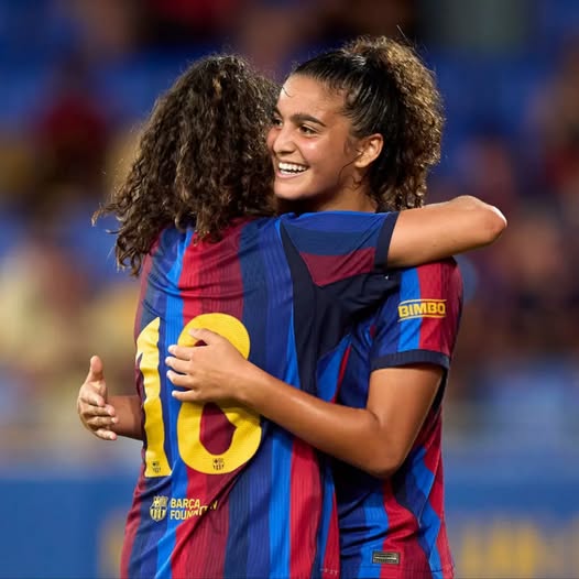 ميساء باها تدخل تاريخ برشلونة الإسباني
