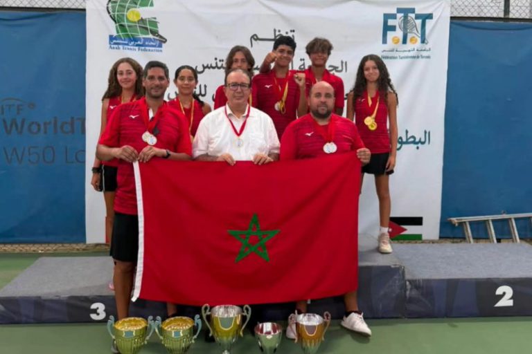 المغرب يتوج بكأس الأمم للمضرب للمرة الثامنة توالياً